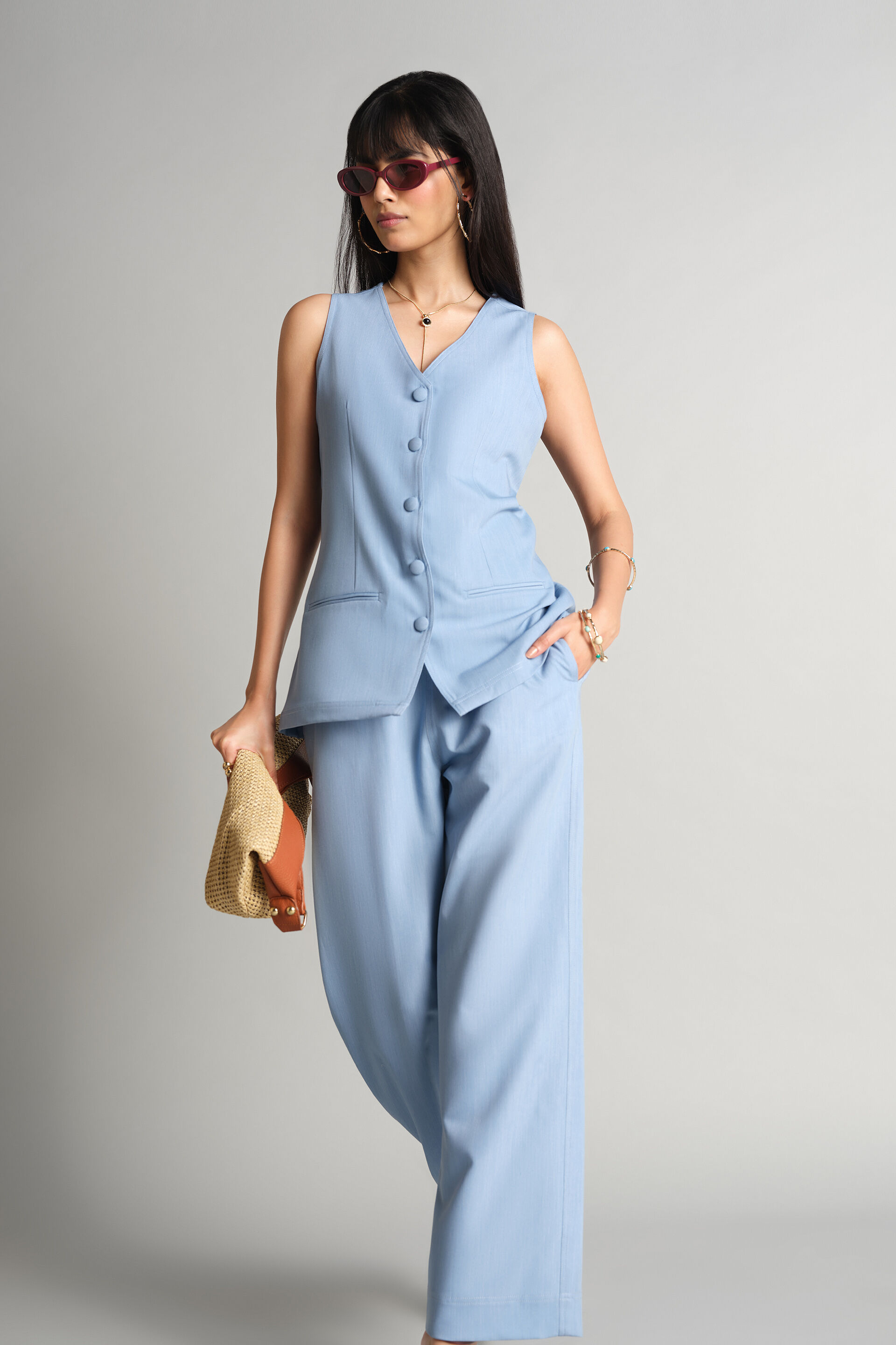 Corazon Co-ord, Blue, image 2